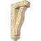 Ekena Millwork Funston Arts and Crafts Rough Sawn Bracket w/ Offset Brace, Douglas Fir, 6"W x 16"D x 28"H BKT0604X16X28FST03RDF - alternate 1